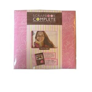 C.R. Gibson, Scrapbook Complete She's All That 20 Pages 4x6 Photo